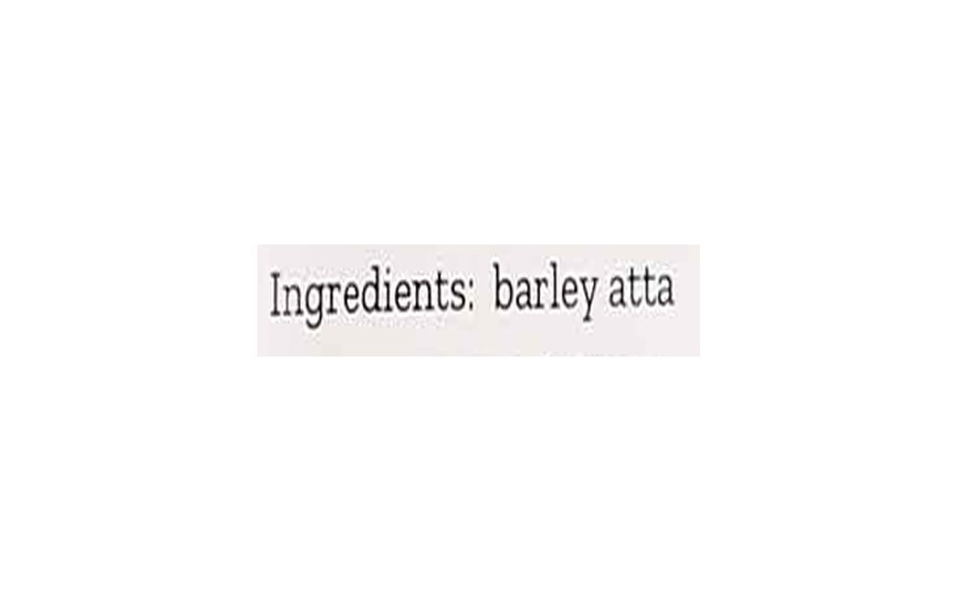 Conscious Food Barley Flour Jav Atta Natural+Chakki-Ground   Pack  500 grams